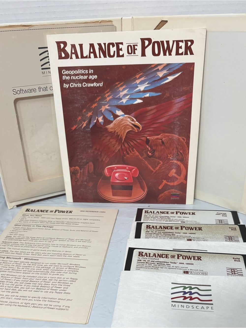 Vintage 1985 Balance of Power Geopolitics In The Nuclear Age Video Gme